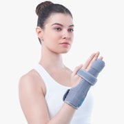 Vissco Boxer's Support Brace | Detachable Splints | For Finger Fracture, Trigger finger | Left / Right hand (Black)